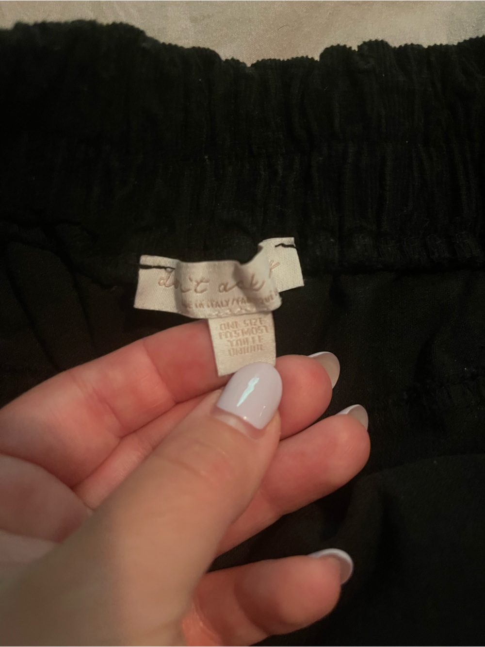 Black Lace-Up Mini Skirt - Women's - Picture 2 of 2
